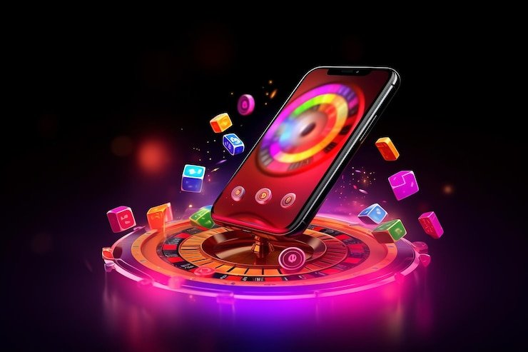 Mobile phone showing Lightning Roulette gameplay on smart macaubet with live croupier and betting interface